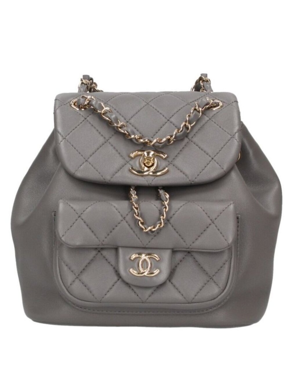 Chanel Quilted Lambskin Backpack